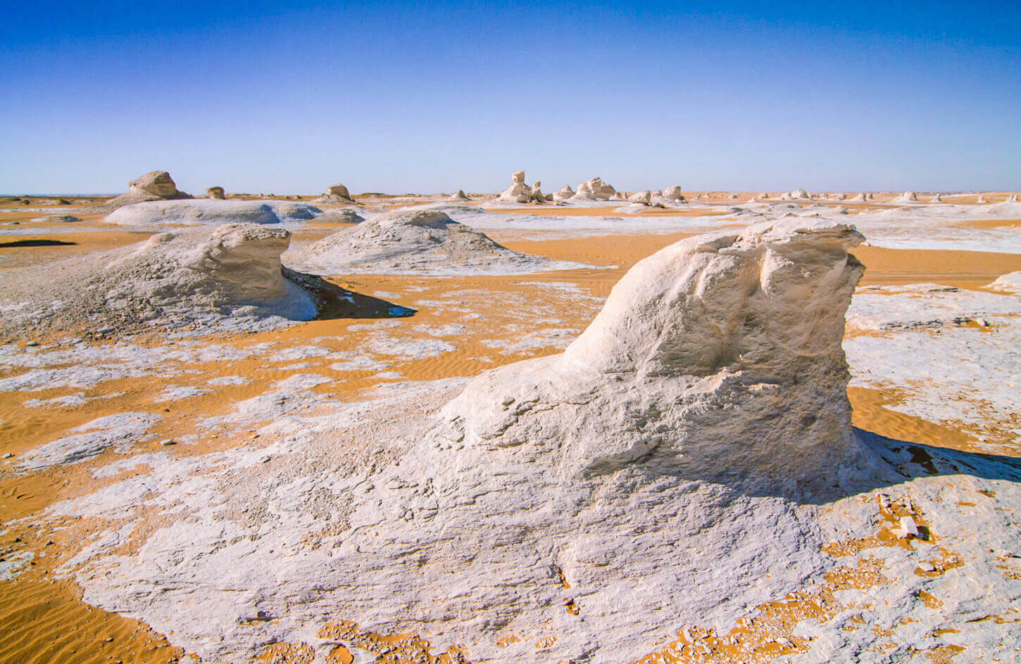 White Desert in Egypt​