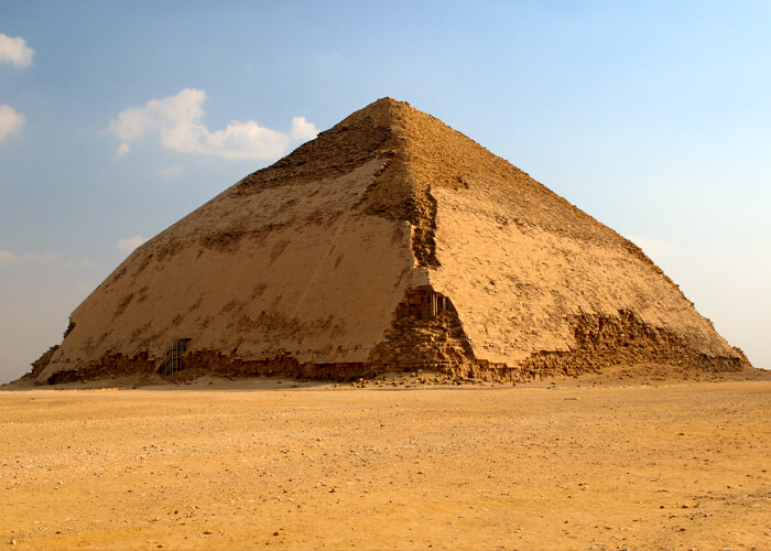 Bent-Pyramid-in-Cairo Bent Pyramid of Sneferu