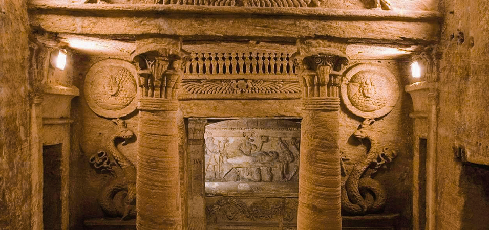 Catacombs Of Kom El-Shoqafa