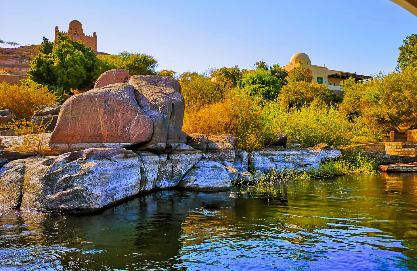 Elephantine Island In Egypt