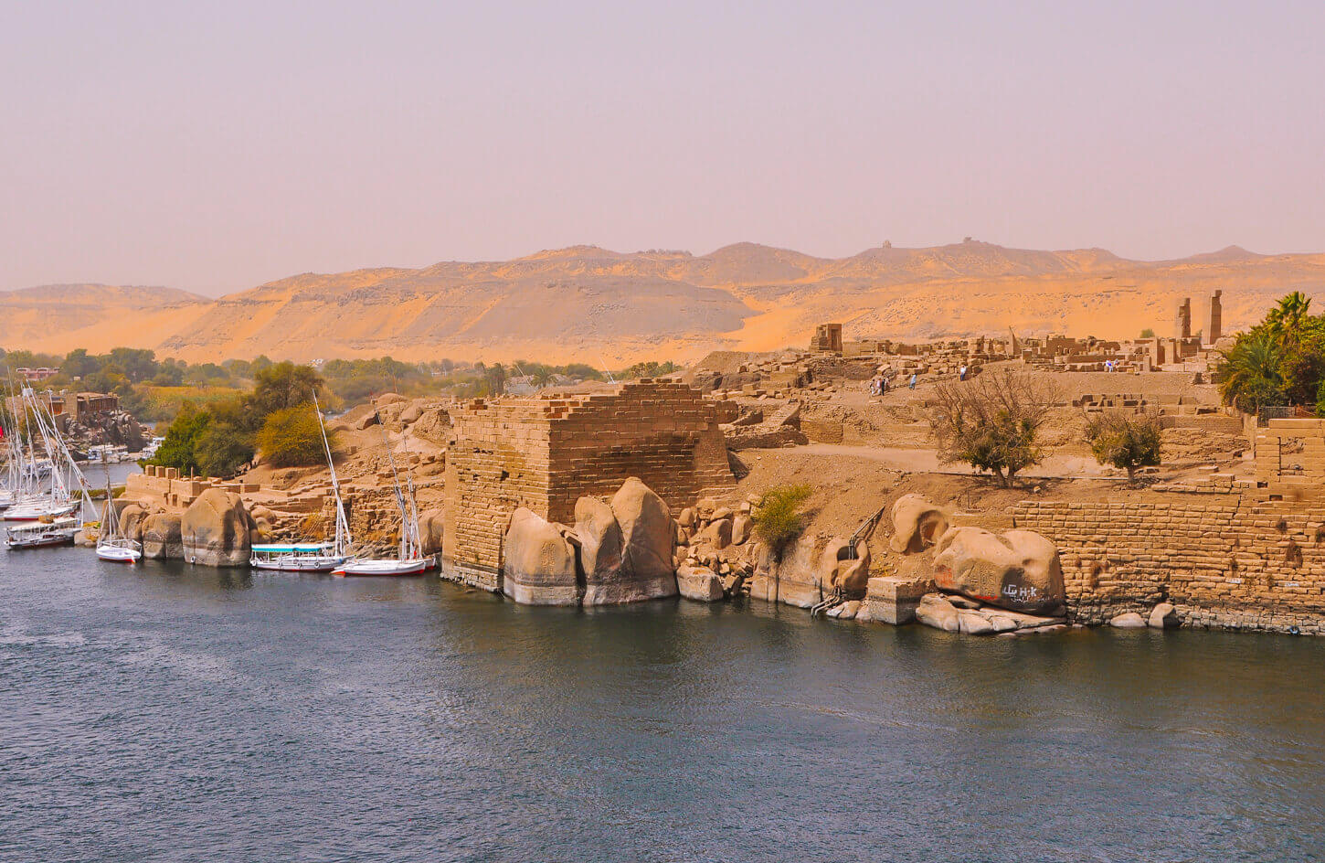 Elephantine Island In Egypt