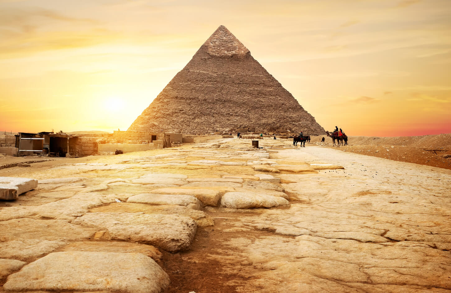 The pyramid of Khafre