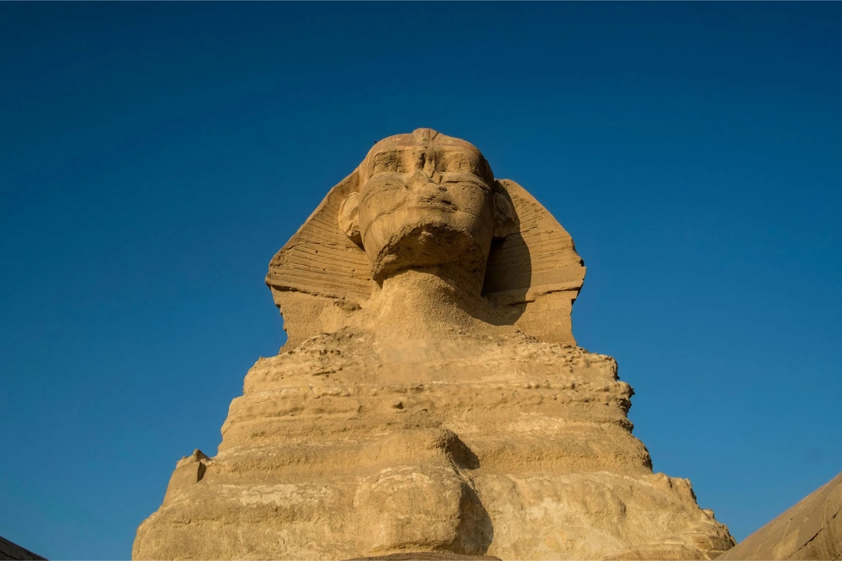 ancient egypt sphinx nose