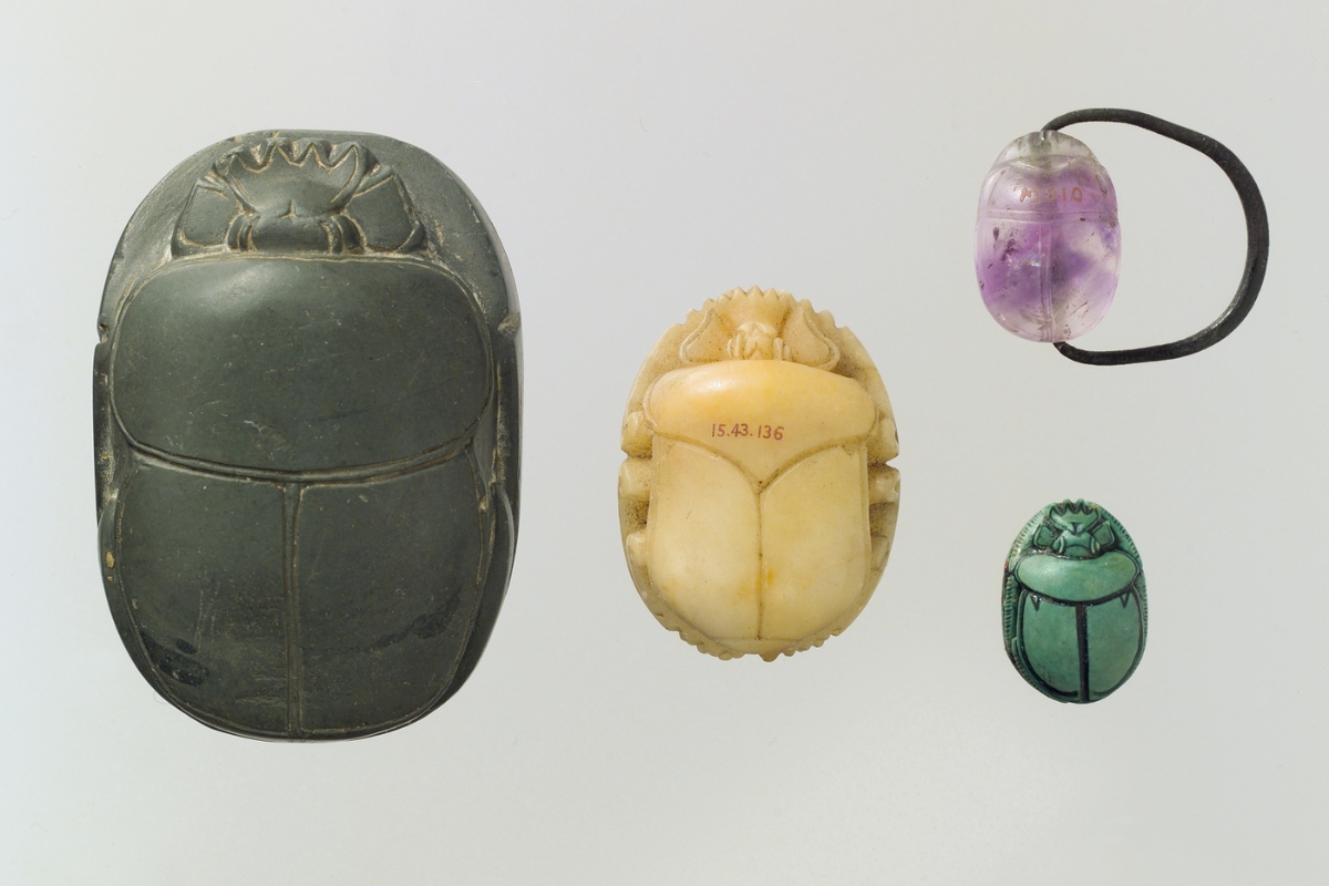 ancient egyptian scarab beetle 