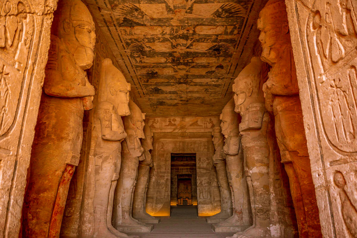 Ancient Egyptian Map of Egypt